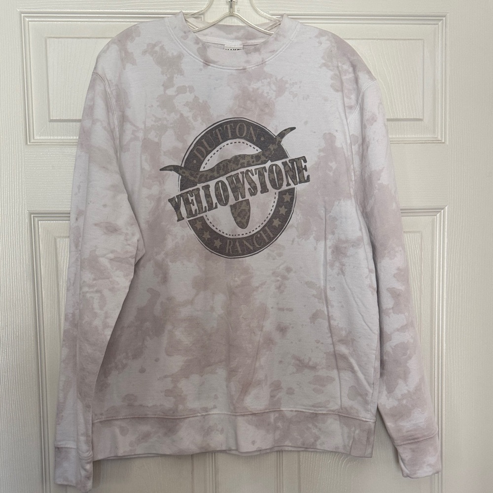 Hand dyed Yellowstone Graphic Sweatshirt